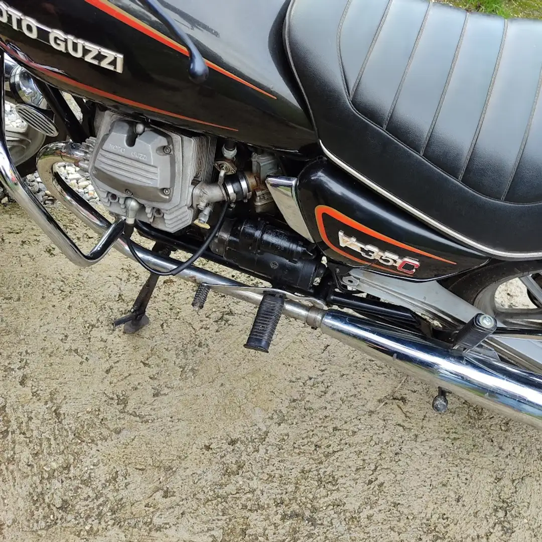 Moto Guzzi V 35 Negro - 2