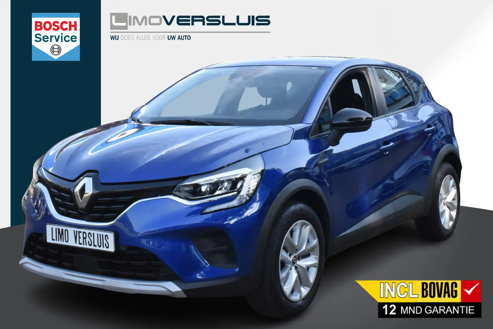 Renault Captur 1.3 TCe 140 Intens Automaat | Navigatie | Airco | Blauw - 1