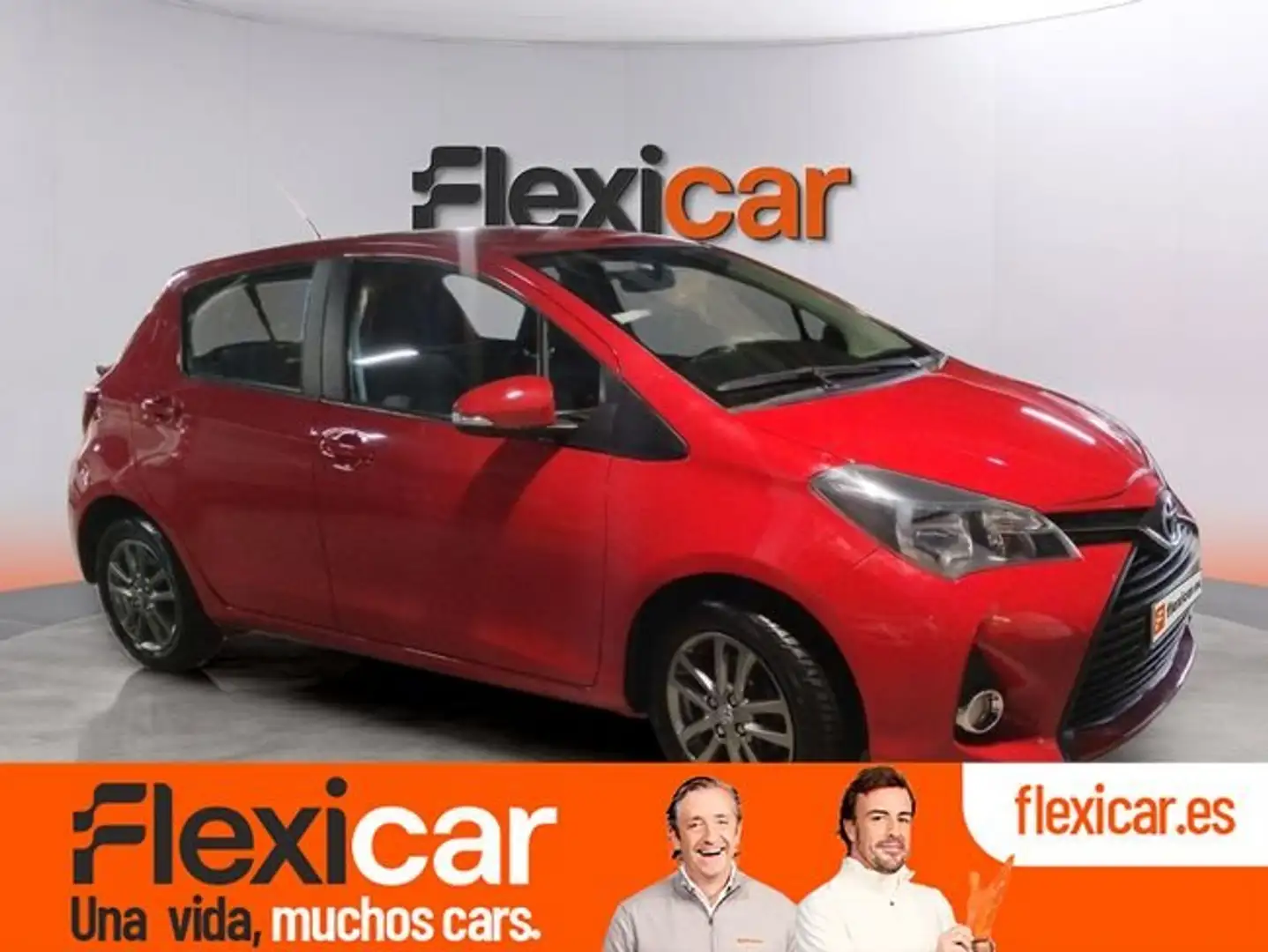 Toyota Yaris 1.0 Active Rojo - 1
