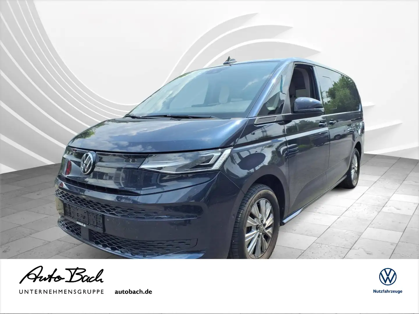 Volkswagen T7 Multivan T2.0 Multivan TDI DSG LÜ Bleu - 1