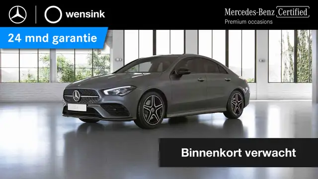 Mercedes-Benz CLA 200 AMG Line | Night | Stoelverwarming | 18" lichtmeta
