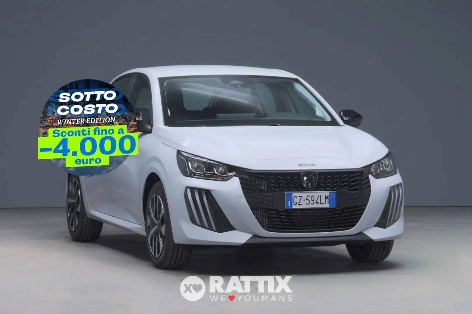 Peugeot 208 1.2 Puretech 100CV Style Blanc - 1