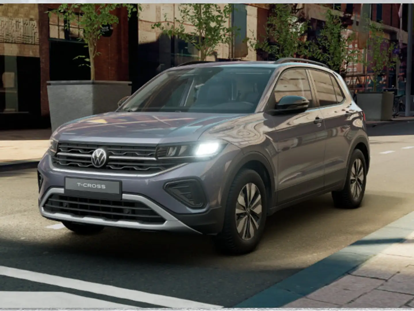 Volkswagen T-Cross GOAL 1.0 DSG AHK  RFK Ganzjahresreifen Gris - 2