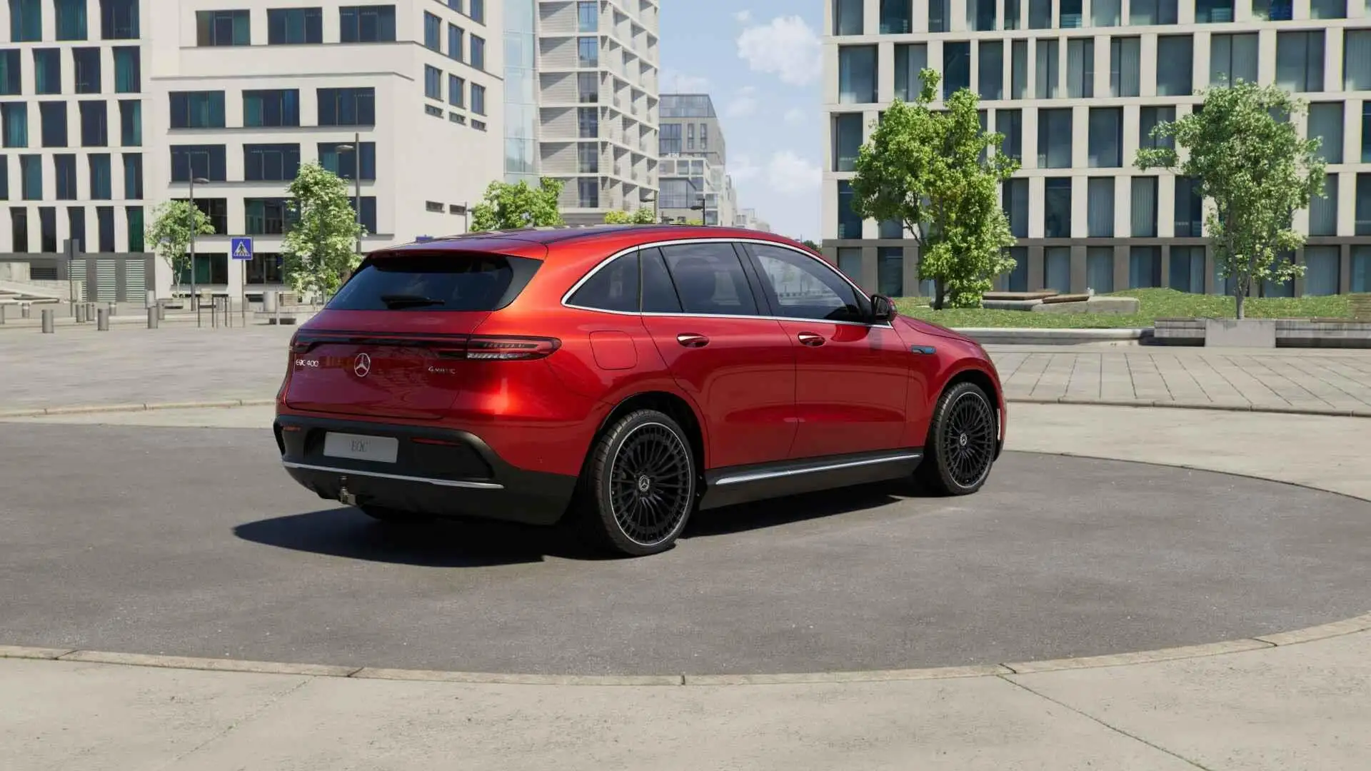 Mercedes-Benz EQC 400 4MATIC AMG Line 80 kWh Rood - 2