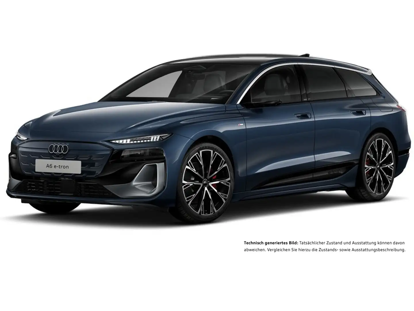 Audi A6 e-tron Avant S LINE PANO B&O AHK 360°CAM LM20 Blau - 2