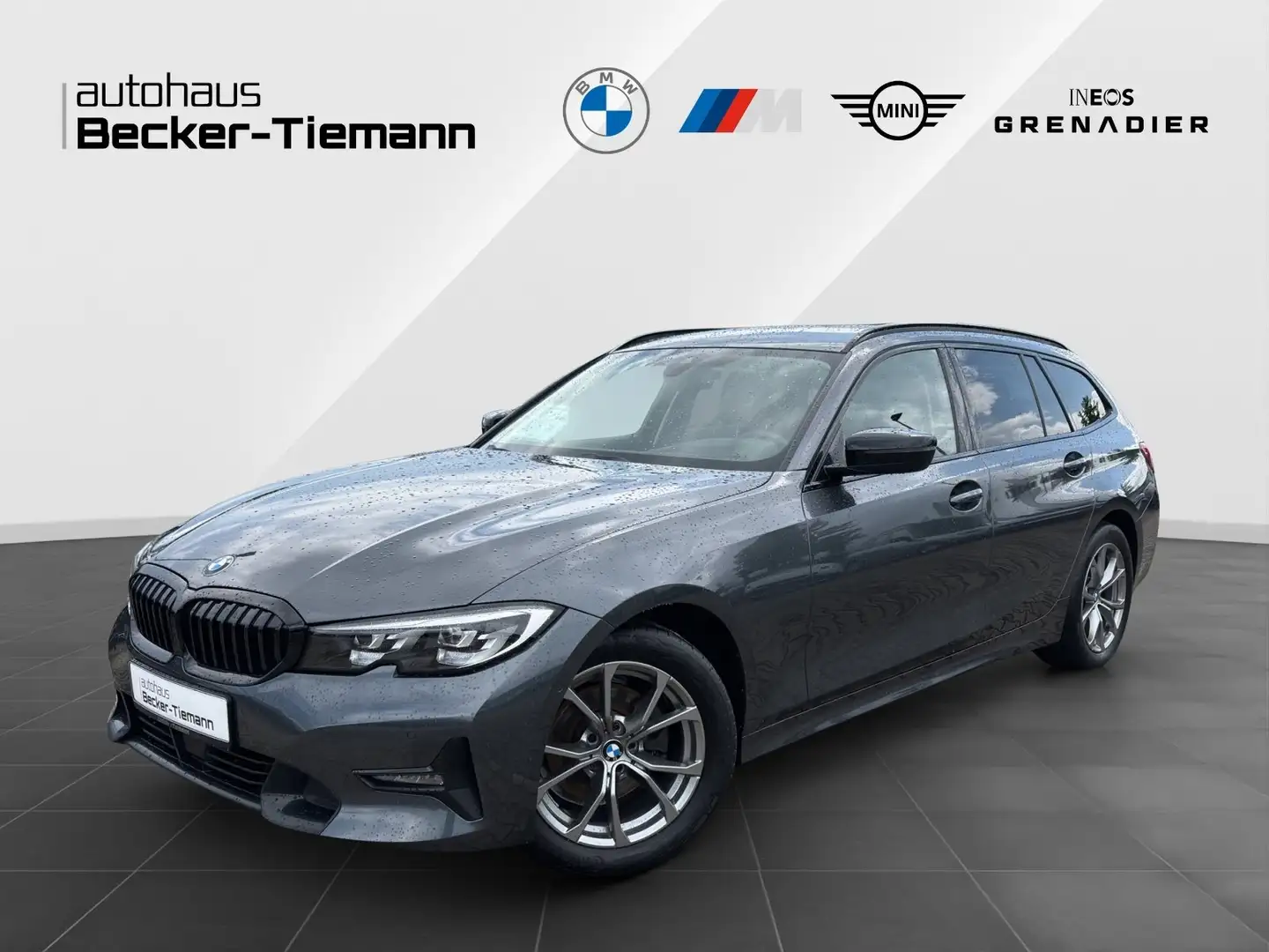 BMW 320 d xDrive Touring LiveCockpit/Head-Up/Driving/ACC/A Szary - 1