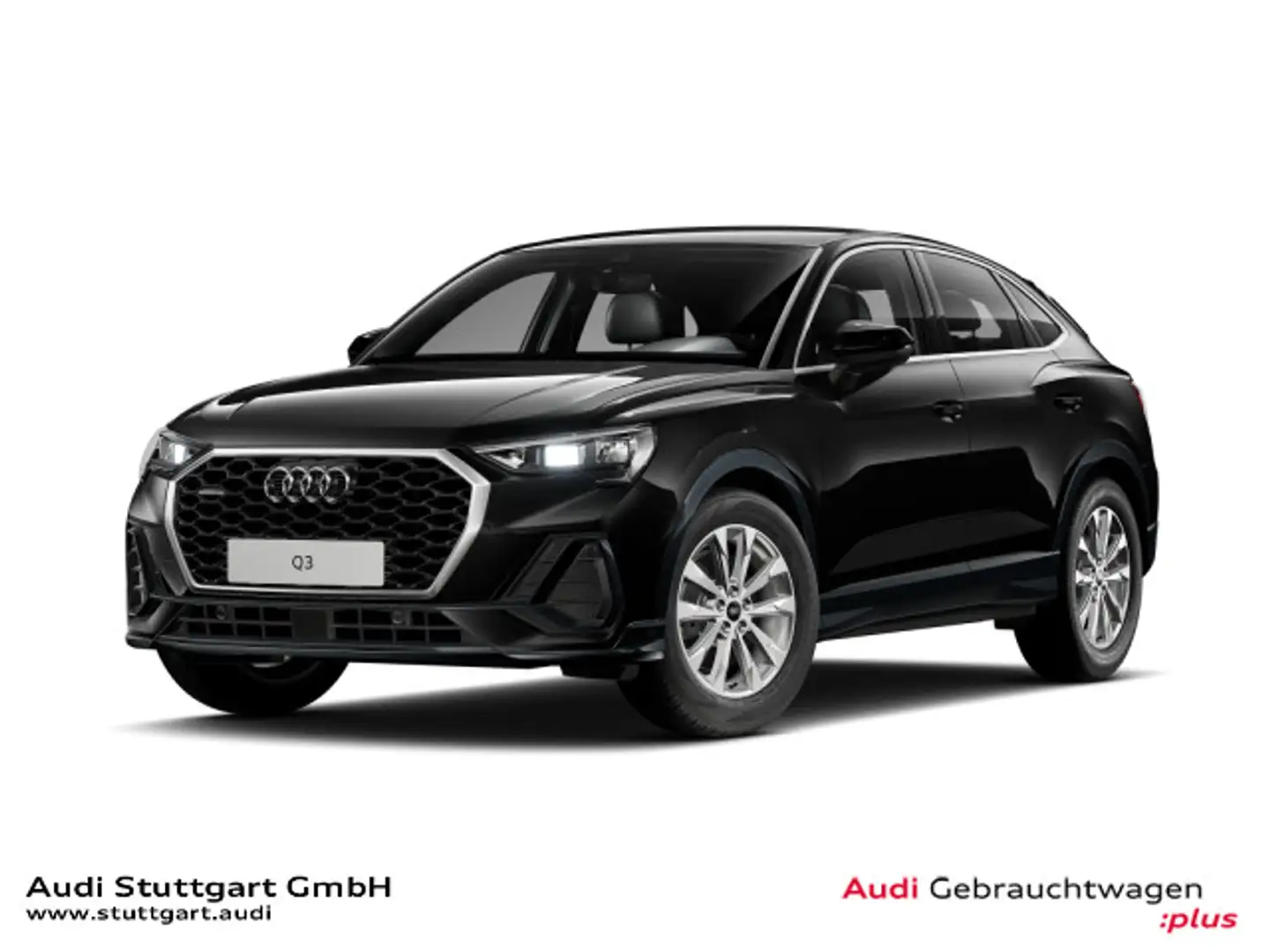 Audi Q3 40 TFSI quattro s-tronic Schwarz - 1