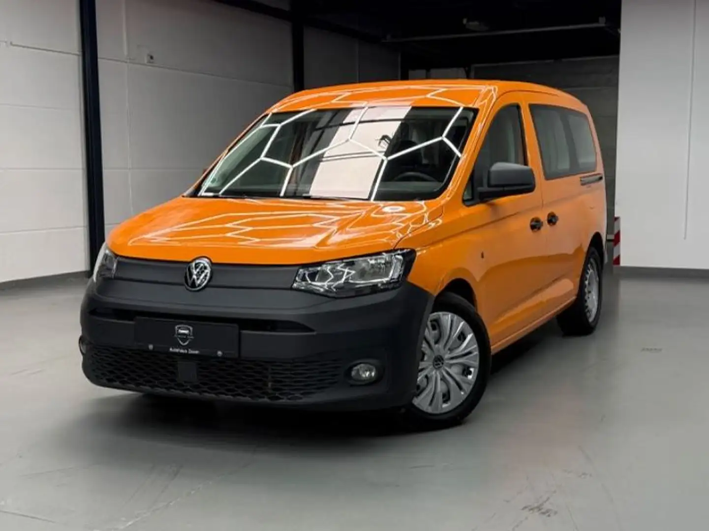 Volkswagen Caddy Maxi 1.HD/TÜV NEU/AHK/MwSt/SPURHALT/DAB Naranja - 1