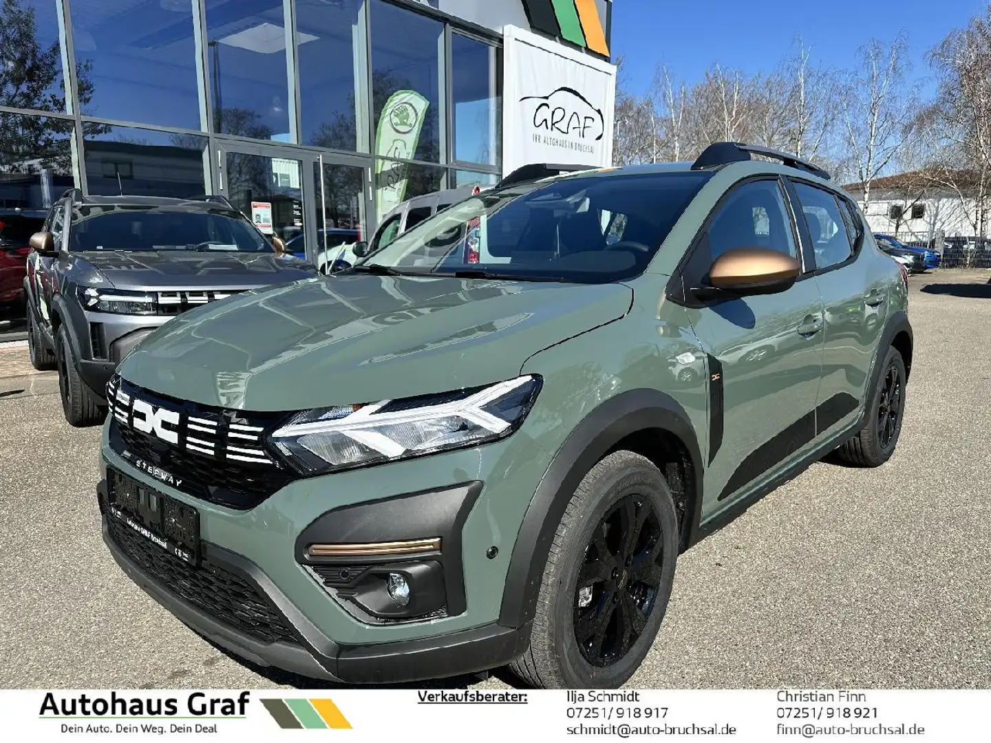 Dacia Sandero Stepway Extreme Grün - 1