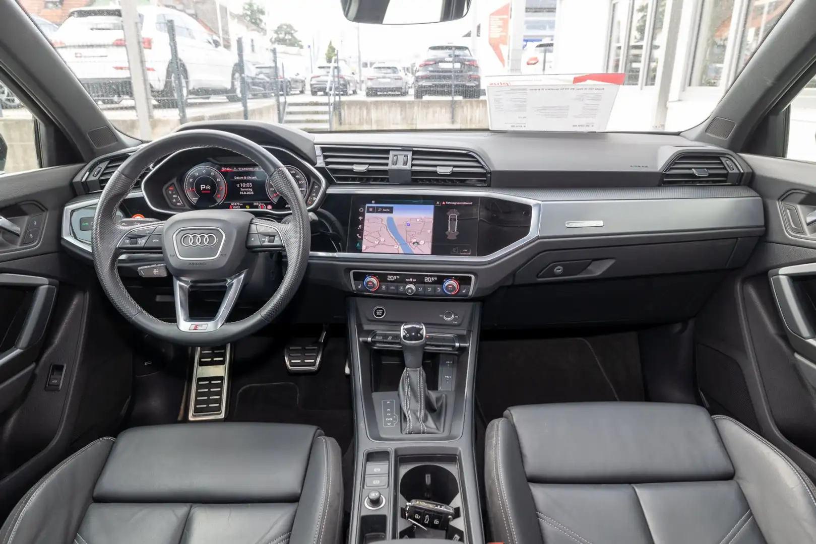 Audi Q3 S line 45 TFSI qu. S tr.(LED, Navi+,EPH+,ASI) Schwarz - 2