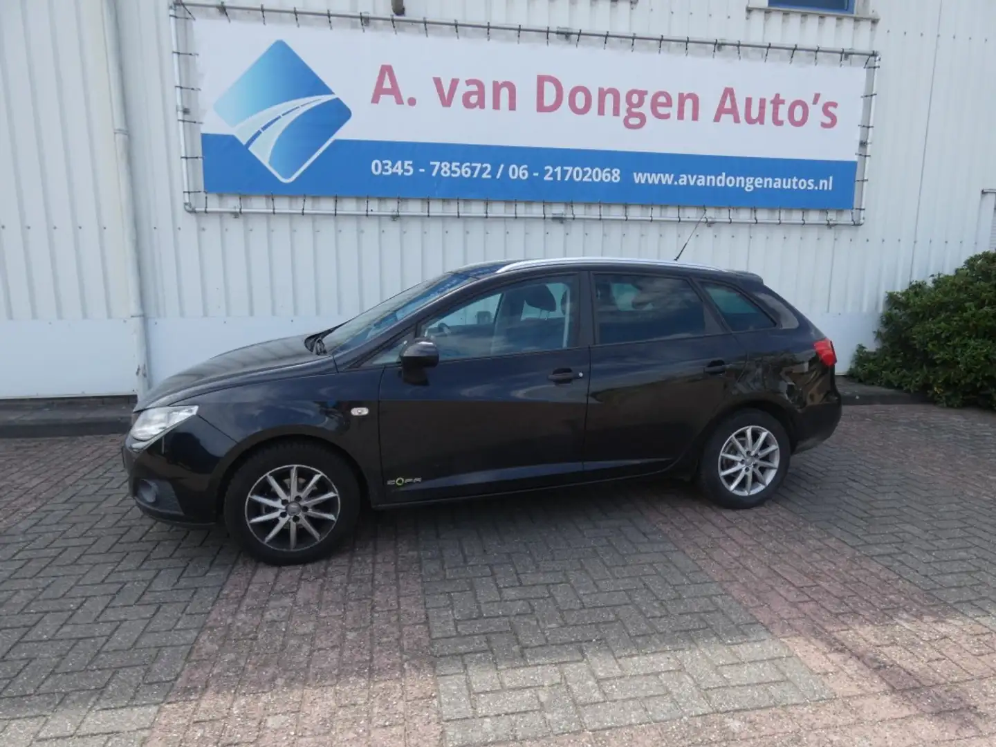 SEAT Ibiza 1.2 TDI COPA PLUS,Clima,Cruise,PDC,Trhaak,Navi Zwart - 1