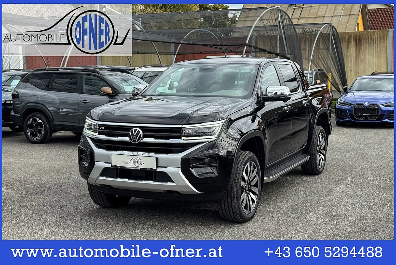 Volkswagen Amarok DK 3.0 V6 TDI Aventura 4Motion Aut. AHK Matrix-... Noir - 1