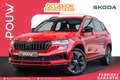 Skoda Karoq 1.5 TSI 150pk DSG ACT Sportline Business | Trekhaa Rood - thumbnail 1