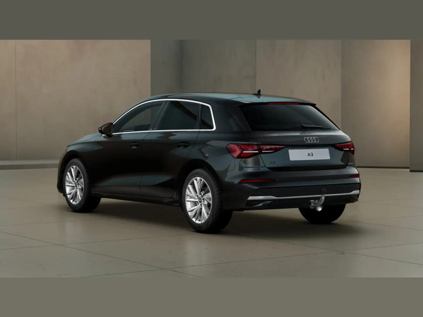 Audi A3 Sportback 35 TDI advanced Schwarz - 2