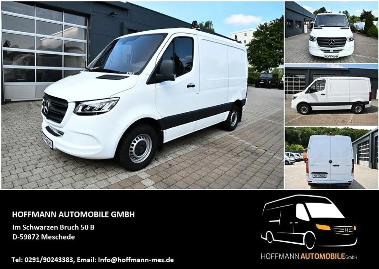 Mercedes-Benz Sprinter Kasten 317 CDI L1H1 Autom. LED RWD Blanc - 1