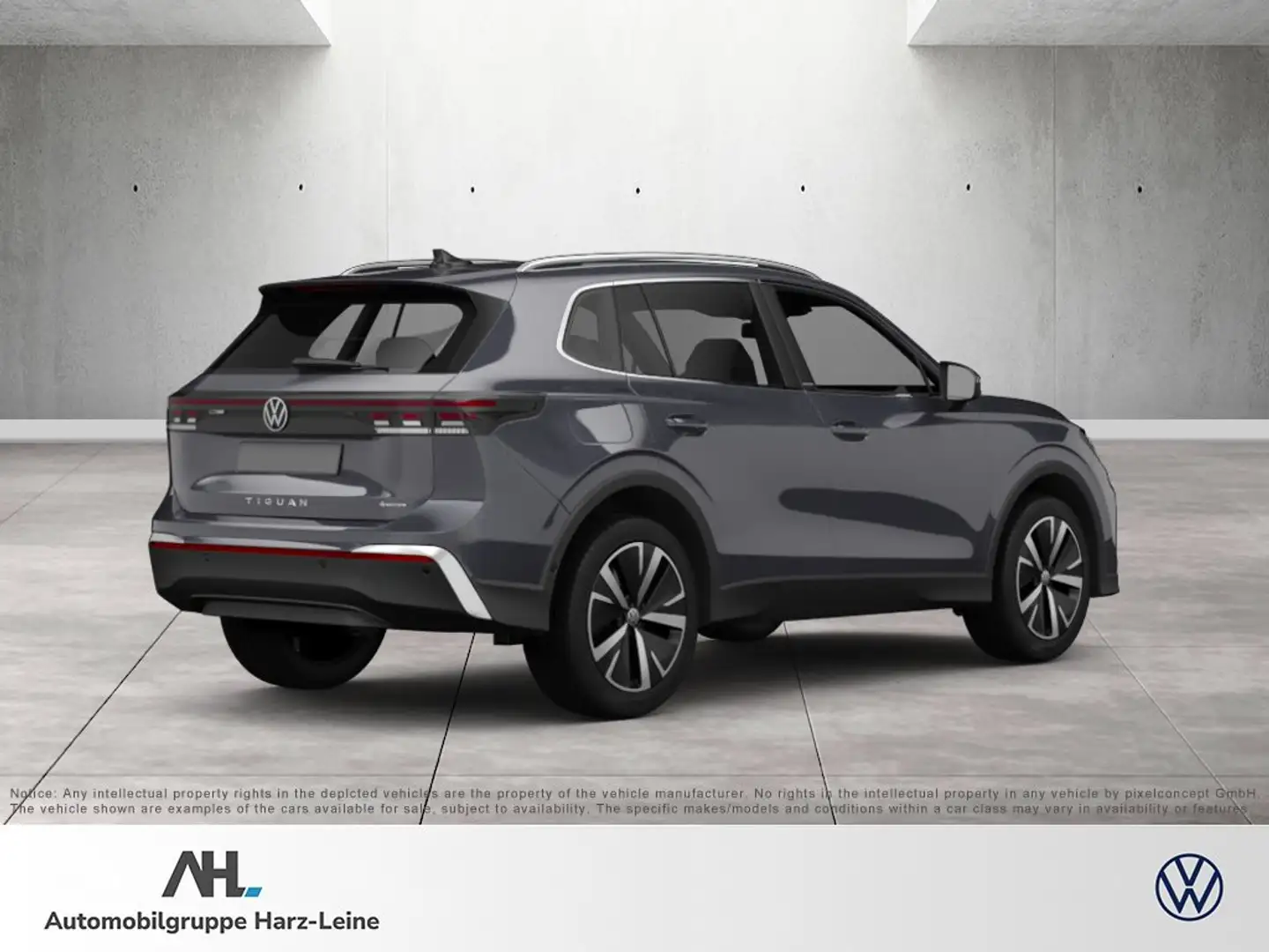 Volkswagen Tiguan Life 1.5 eHybrid DSG *AHK*ACC*RFK*PDC* Gris - 2