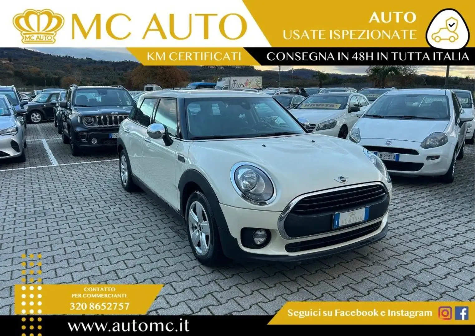 MINI One D Clubman 1.5 Бежевий - 1