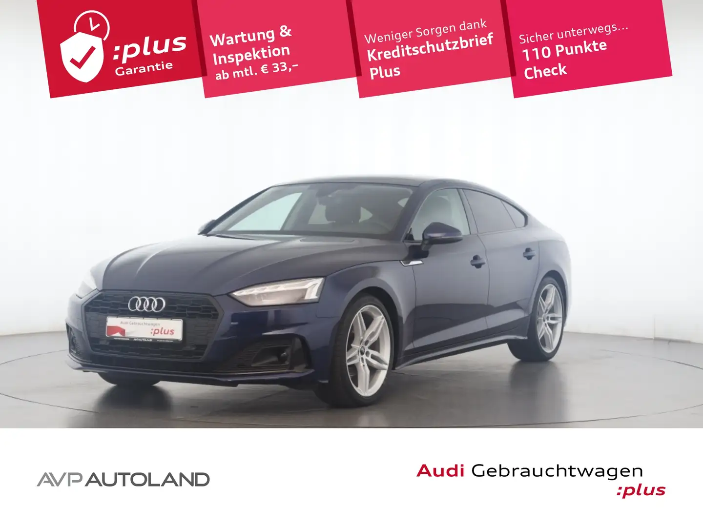Audi A5 Sportback 35 TDI S tronic advanced | PANO | Blue - 1