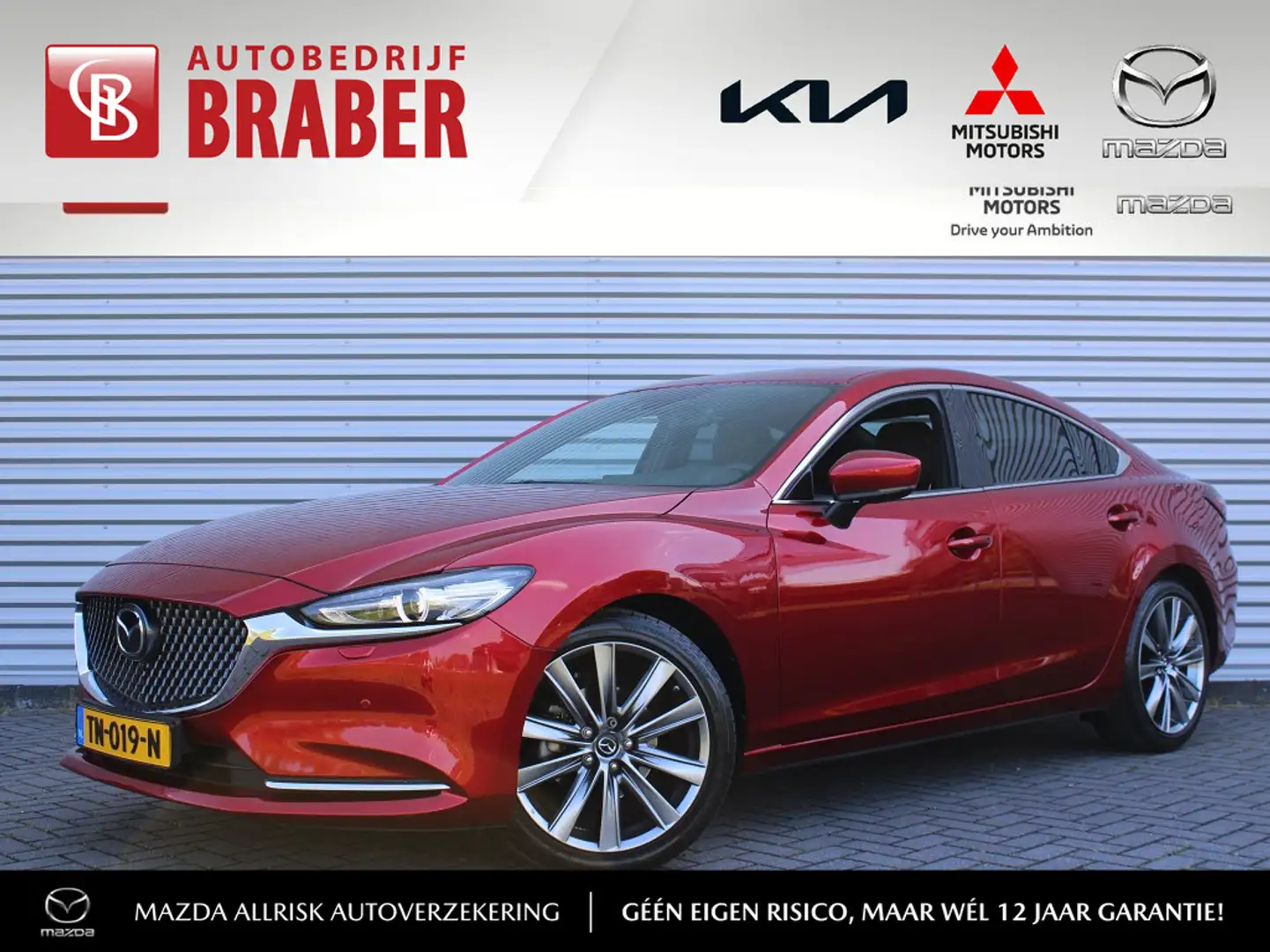 Mazda 6 2.0 SkyActiv-G 165 Signature | 19" LM | Airco | Cr Rouge - 1