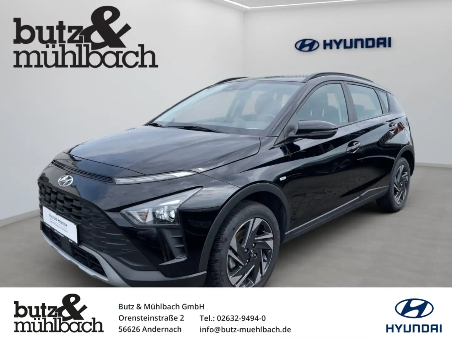 Hyundai BAYON Trend Mild-Hybrid 2WD 1.0 T-GDI EU6d Чорний - 1