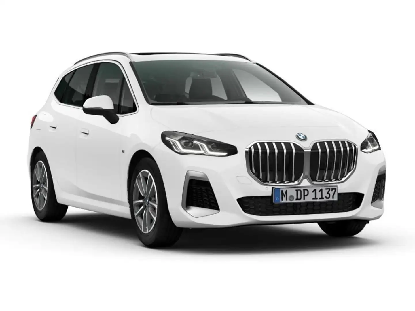 BMW 218 d Active Tourer M-Sport PANO SITZHZG PARKASSI Weiß - 2