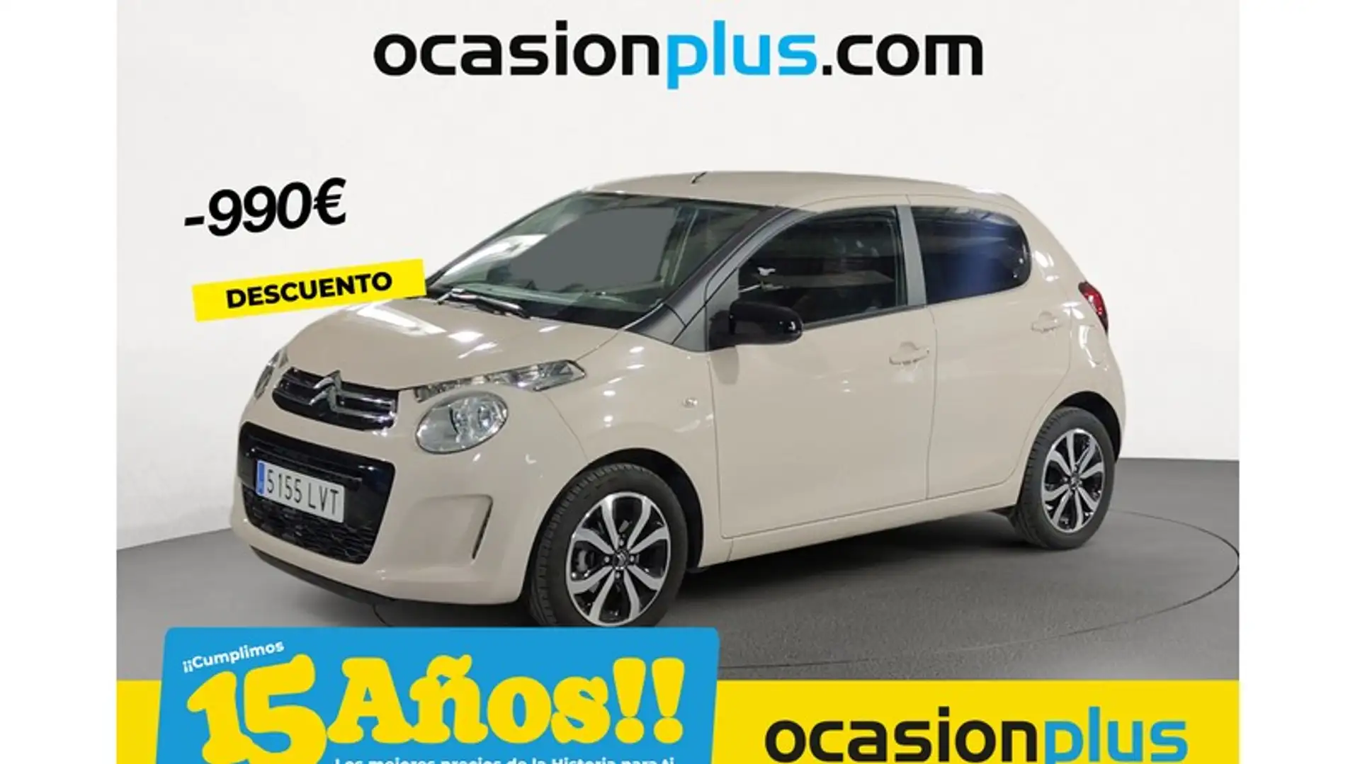 Citroen C1 1.0 VTi City Edition 72 Beige - 1