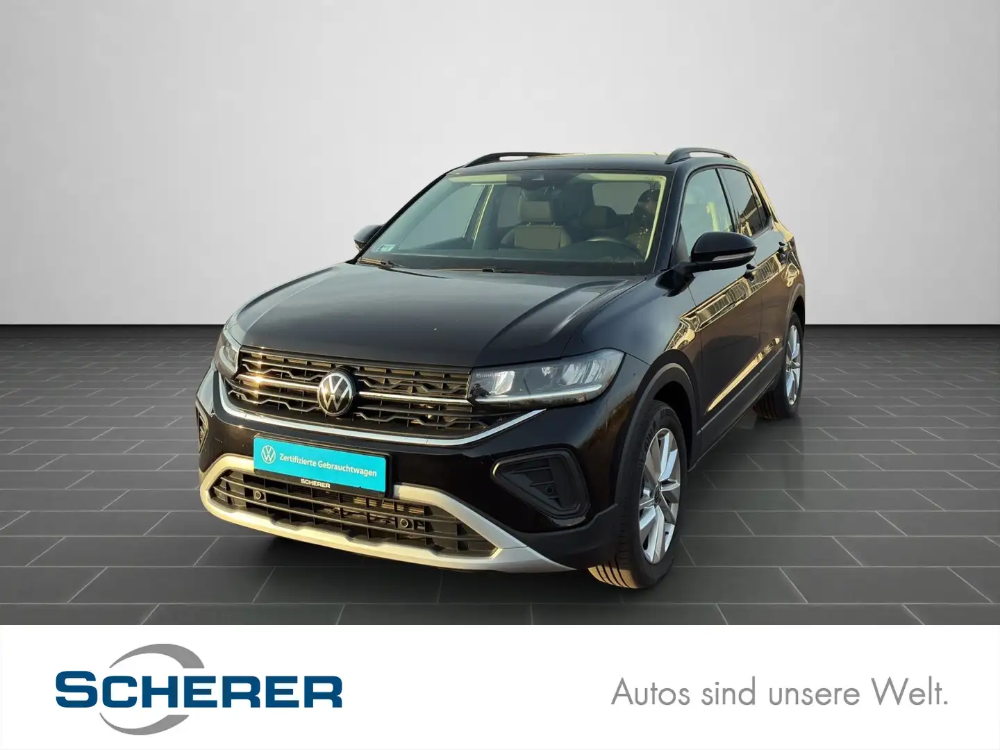 Volkswagen T-Cross LIFE 1.0 TSI DSG Schwarz - 1