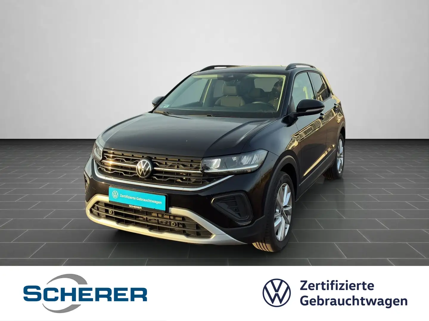 Volkswagen T-Cross LIFE 1.0 TSI DSG LED IQ.DRIVE REAR VIEW Schwarz - 1
