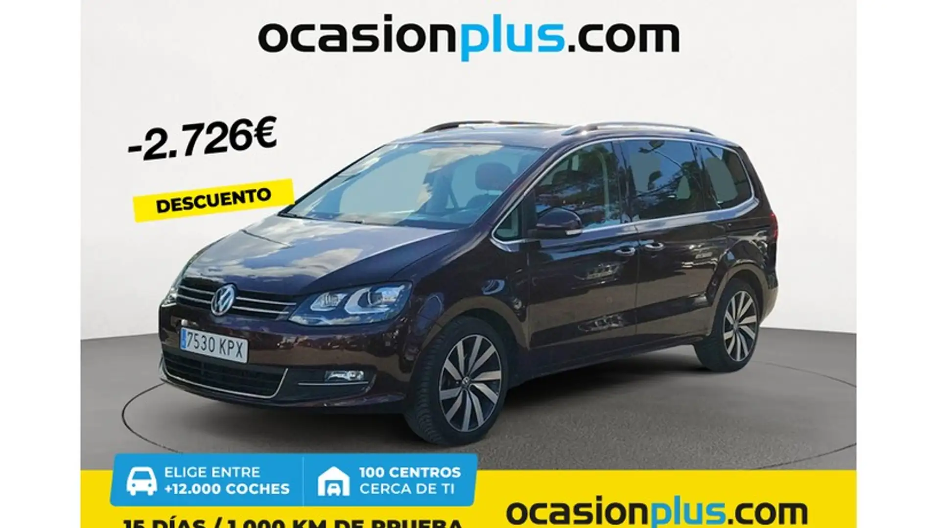 Volkswagen Sharan 2.0TDI Sport DSG 135kW Rojo - 1
