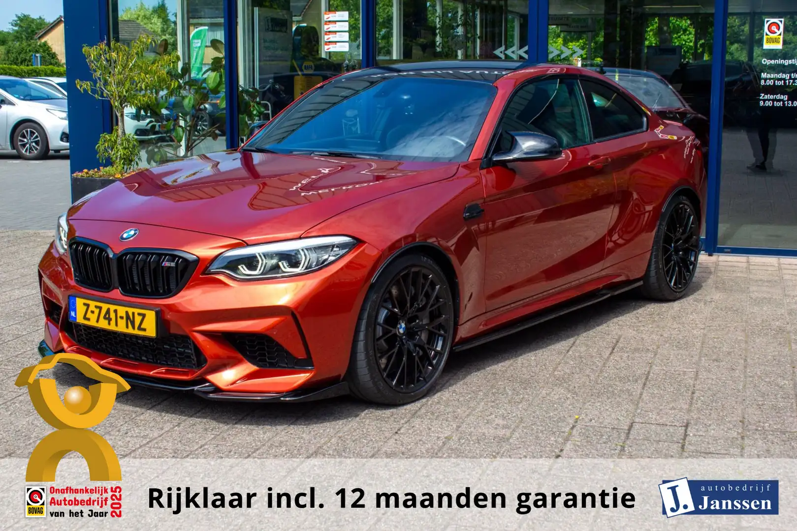 BMW M2 DCT Competition | Prijs rijklaar incl. 12 mnd gara Orange - 1