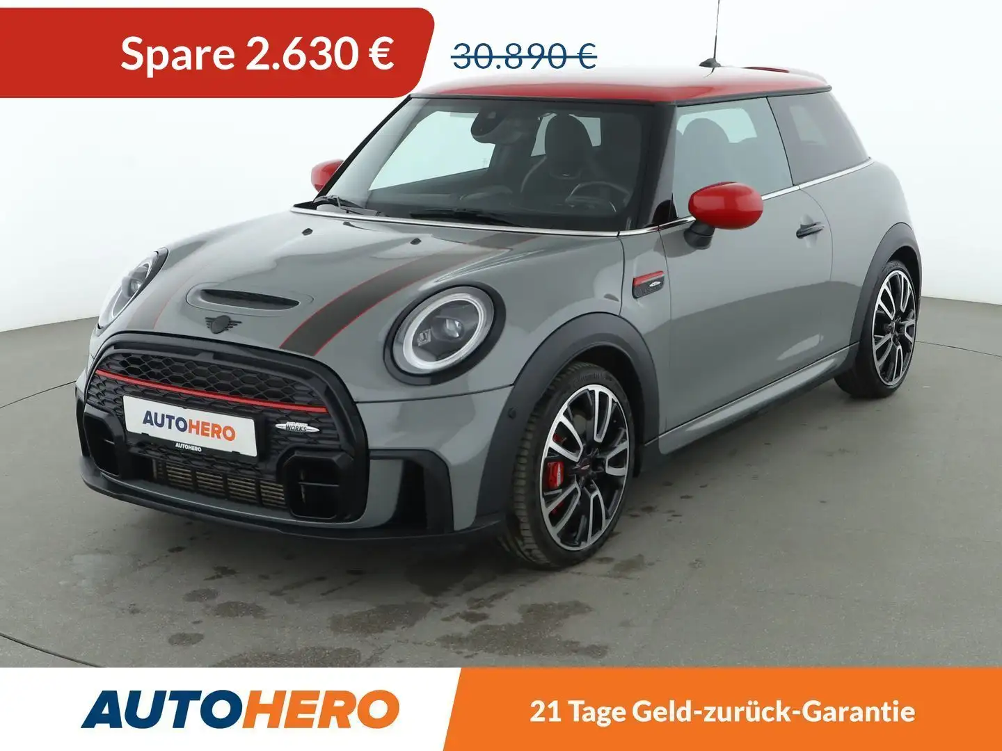 MINI John Cooper Works John Cooper Works Trim Aut.*NAVI*HUD*ACC*CAM*SHZ* Grau - 1