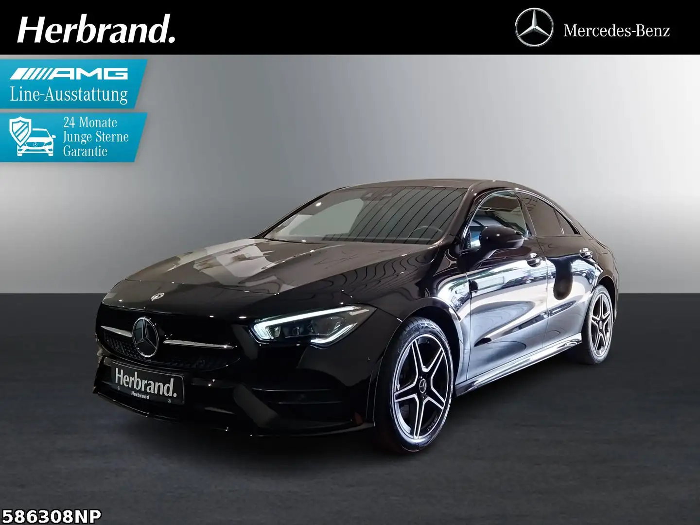 Mercedes-Benz CLA 250 e Coupé AMG EDITION 2020  Burmester Pano Negro - 1