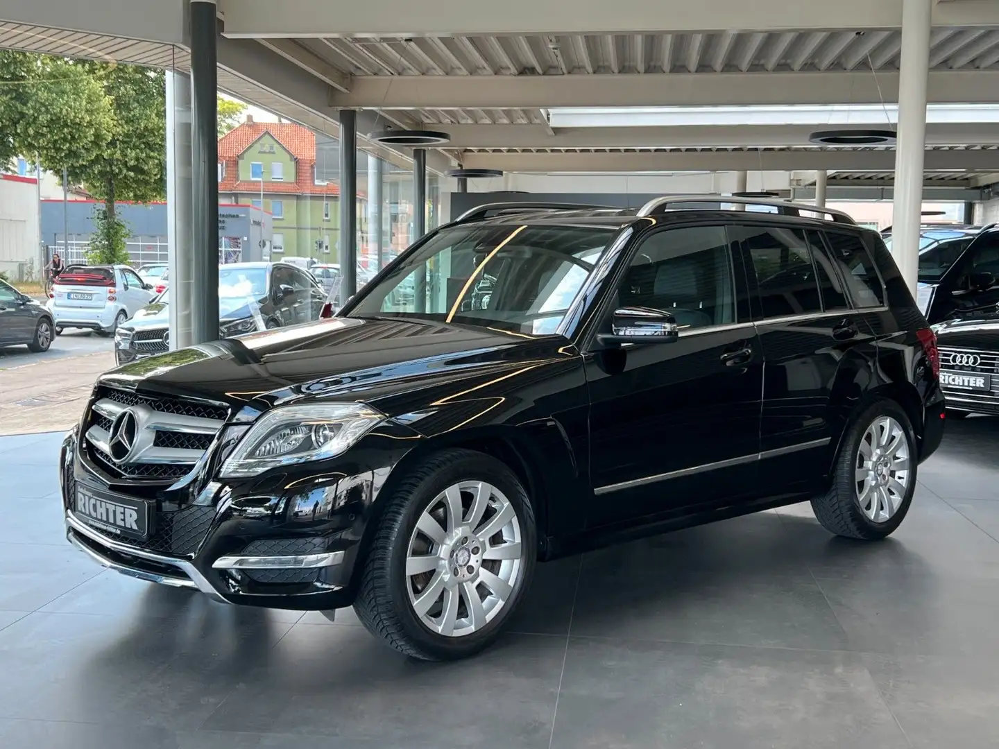 Mercedes-Benz GLK 220 CDI 4Matic AMG Xenon/NAVI/AHK/SHZ/Leder/ Schwarz - 1