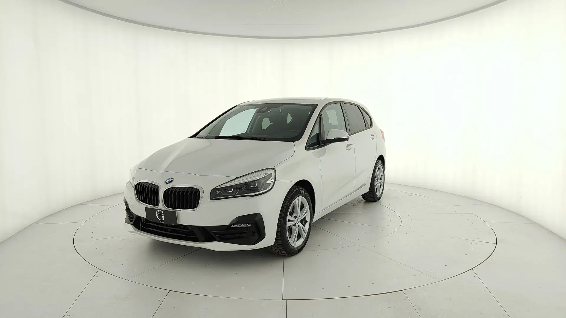 BMW 218 d Active Tourer Advantage auto my20 Weiß - 1