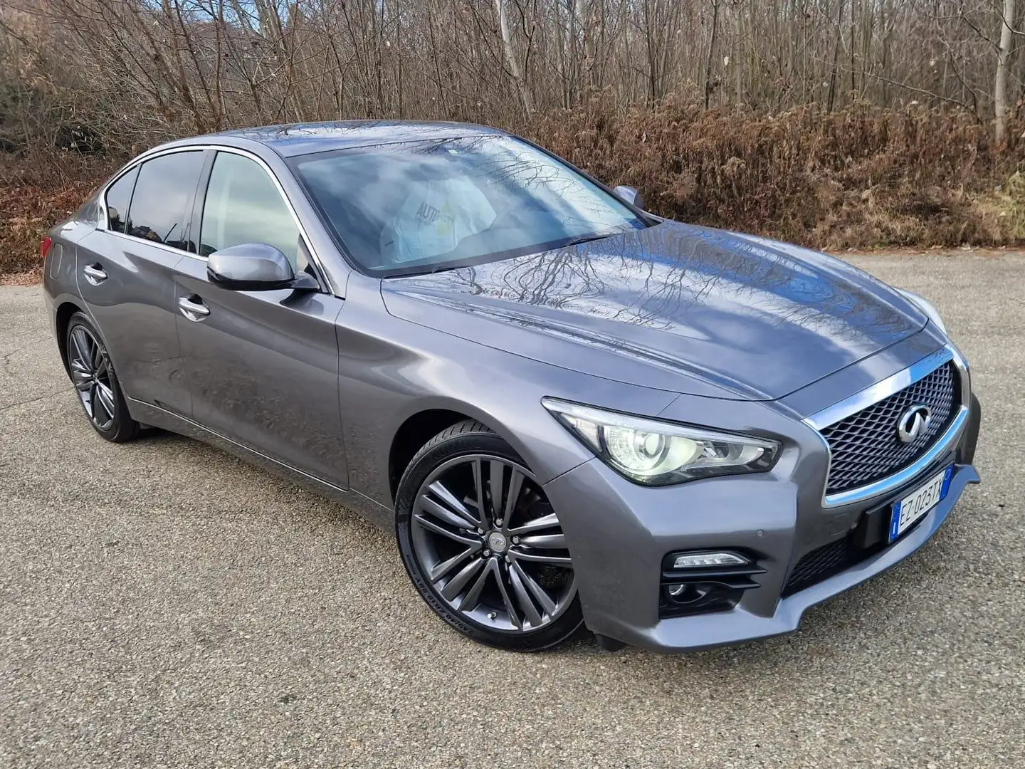 Infiniti Q50 Q50 2.2d Sport auto Gris - 1