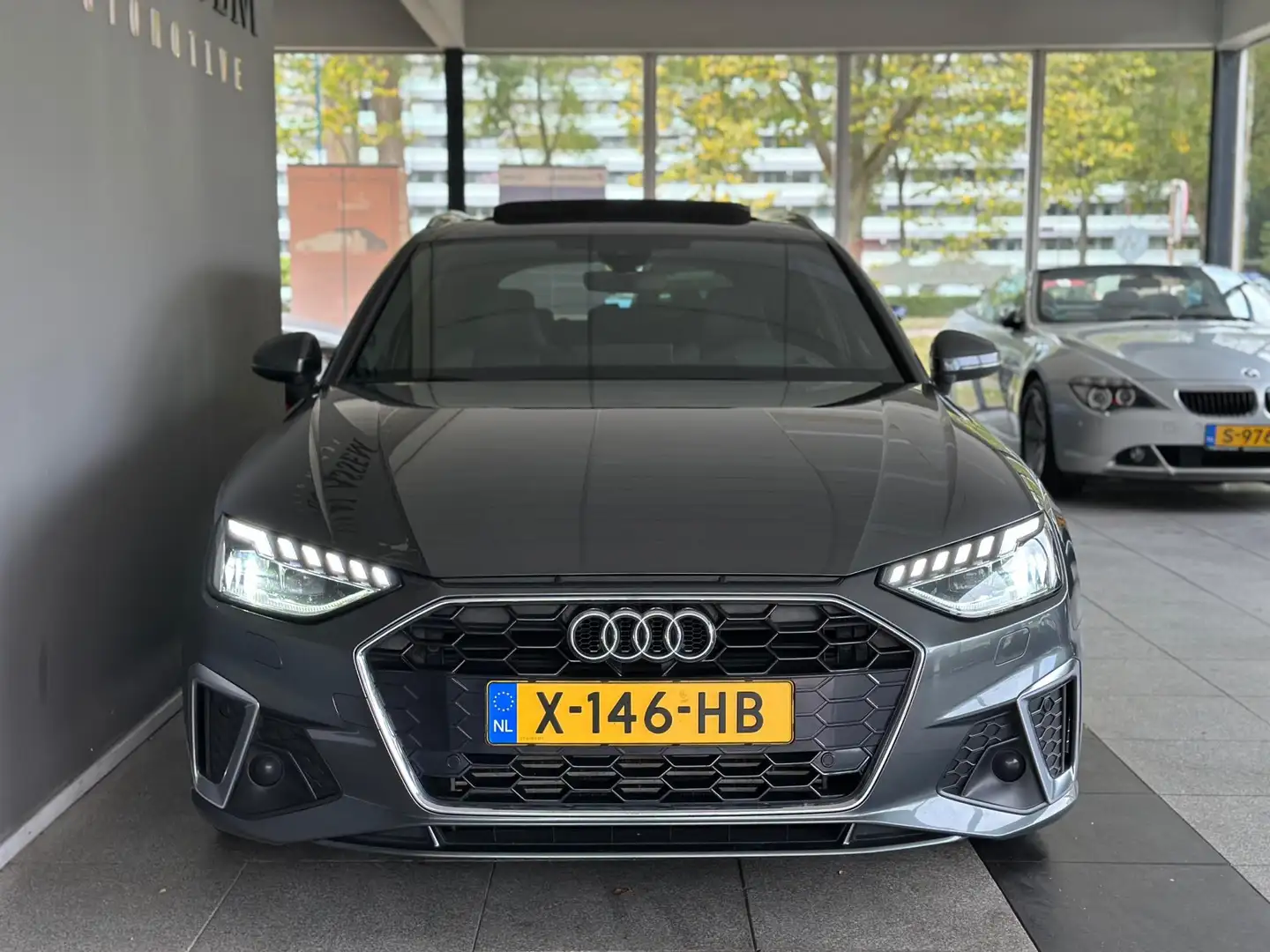 Audi A4 Avant 35 TFSI S edition|BTW|PANORAMA|STOELVERW Gris - 2