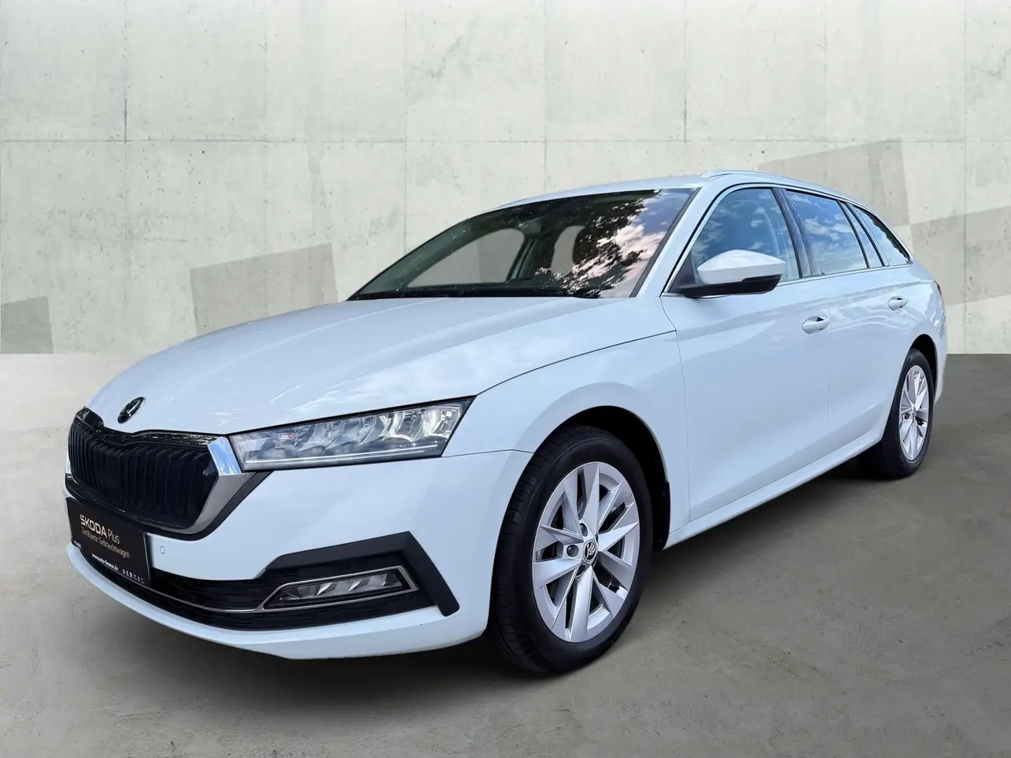 Skoda Octavia Combi 2.0 TDI DSG STYLE *AHK *LED *LEDER *ACC *NA Blanc - 2