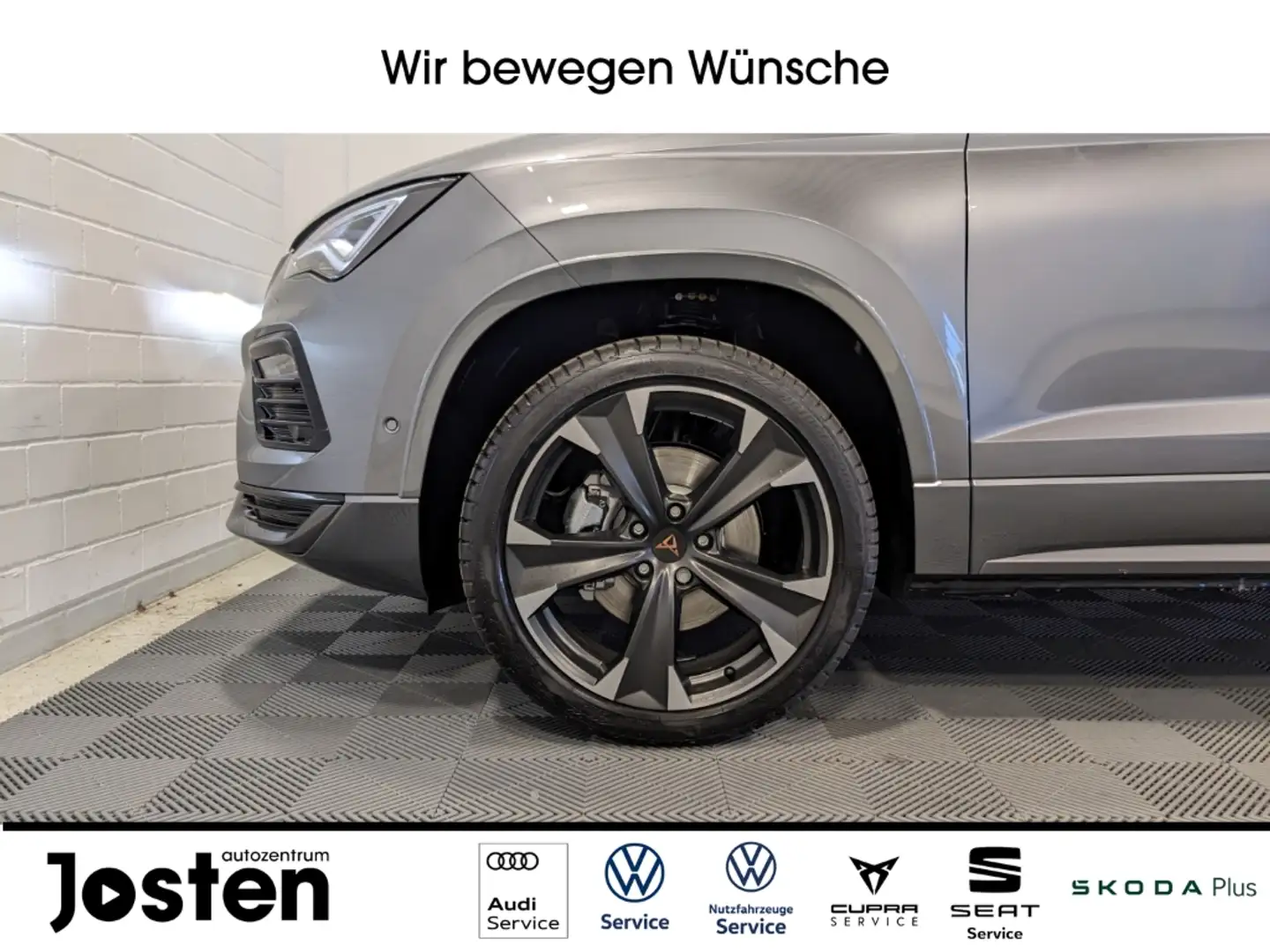 CUPRA Ateca 1.5 TSI DSG Plus Paket ACC AHK Winter-Paket Gris - 2