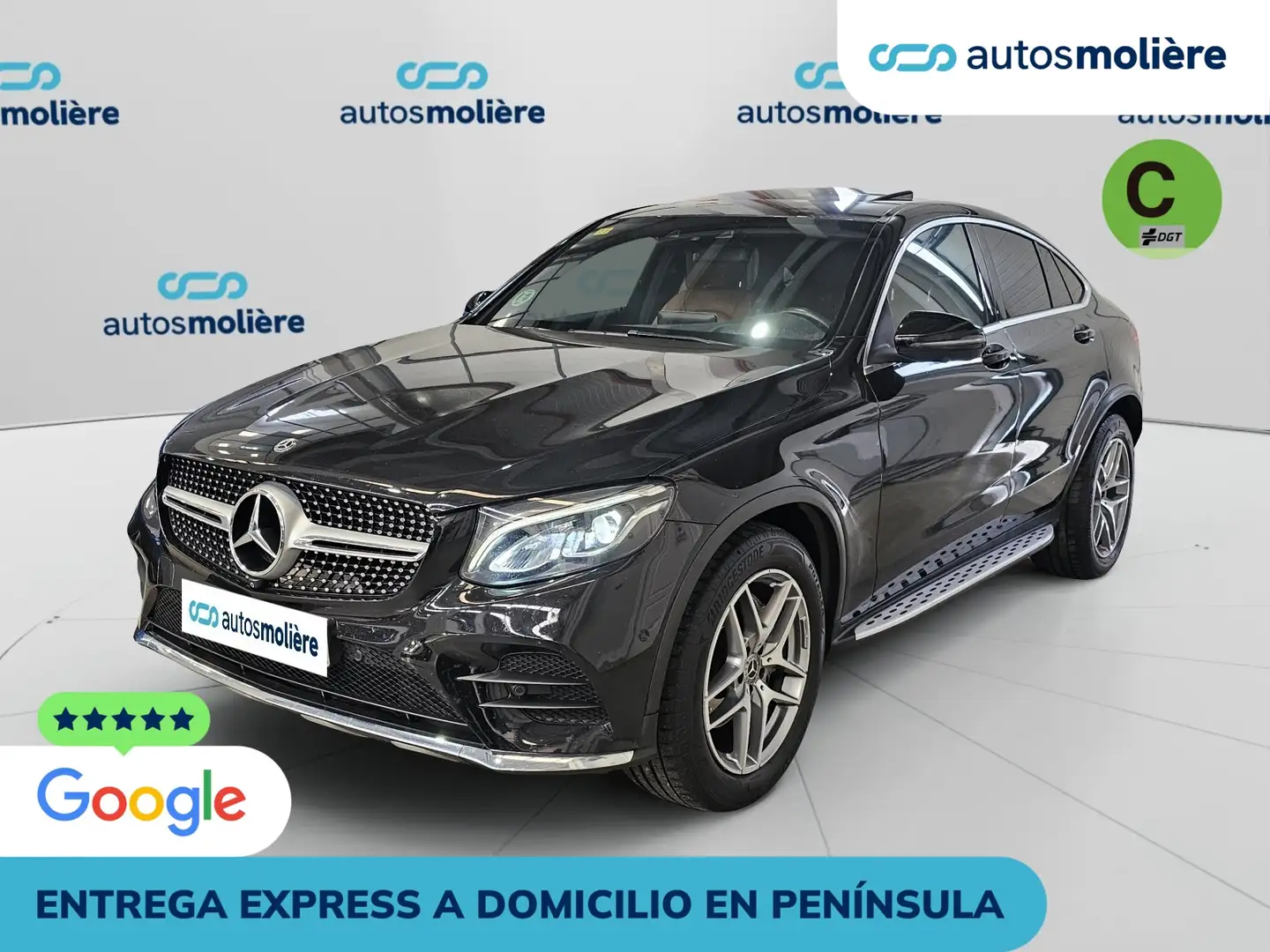 Mercedes-Benz GLC 250 Coupé 250d 4Matic Aut. Noir - 1