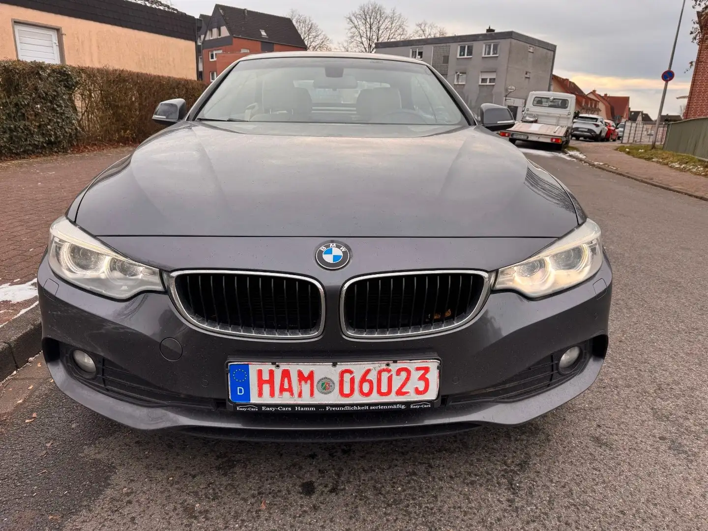 BMW 420 d 4er Cabrio Automatik Leder TÜV II.Hand Grau - 2