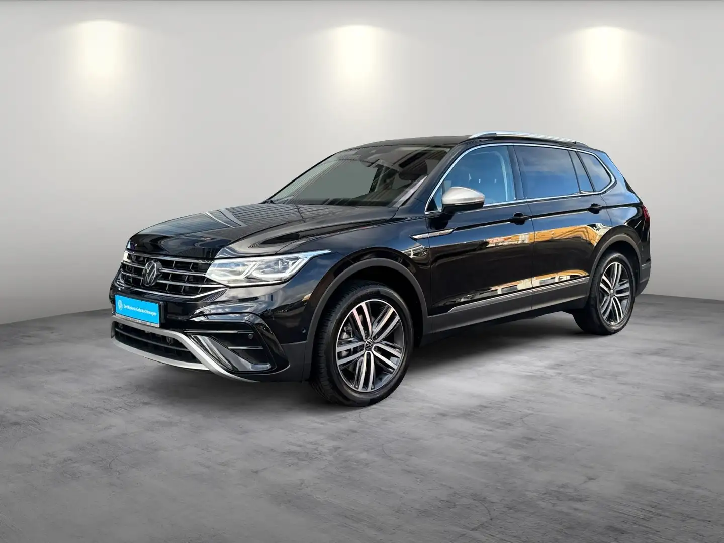 Volkswagen Tiguan Allspace Elegance 2.0TDI 4MO 7SITZ AHK Schwarz - 2