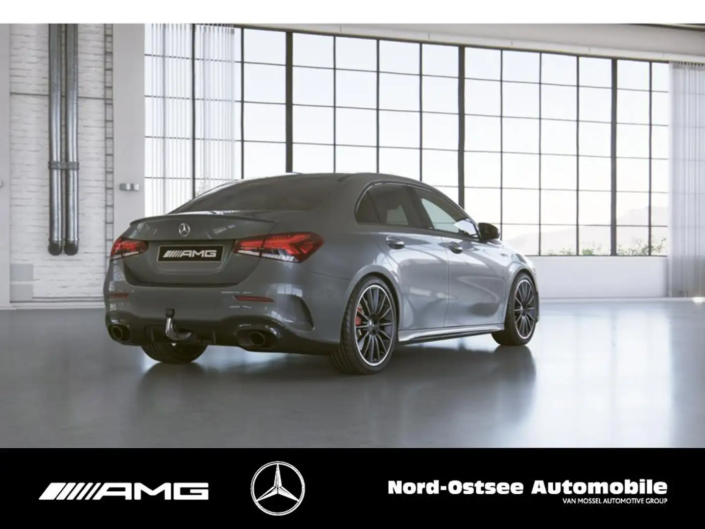 Mercedes-Benz A 35 AMG 4M LIMO KAMERA PANO HUD AHK NIGHT NAVI Gris - 2