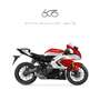Yamaha YZF-R7 R7 Blanc - thumbnail 1