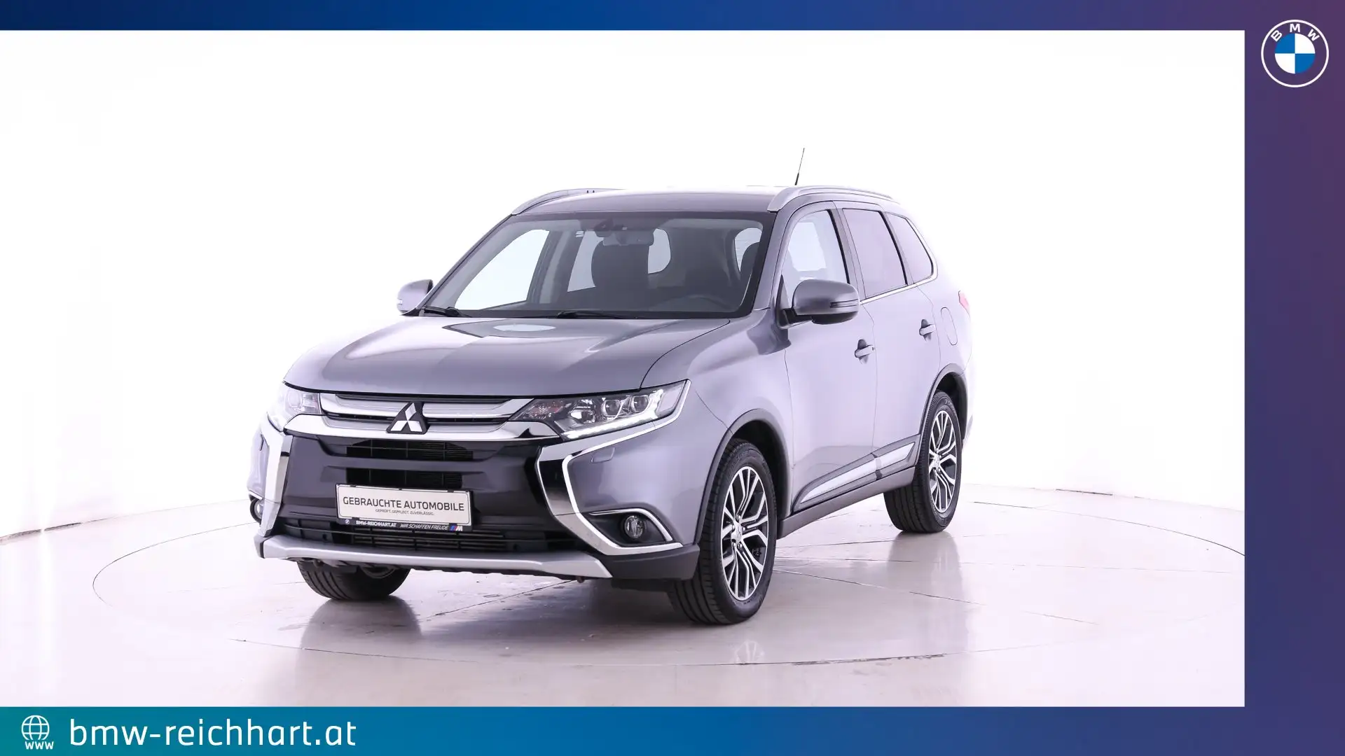 Mitsubishi Outlander 2,2 DI-D Intense+ Grau - 1