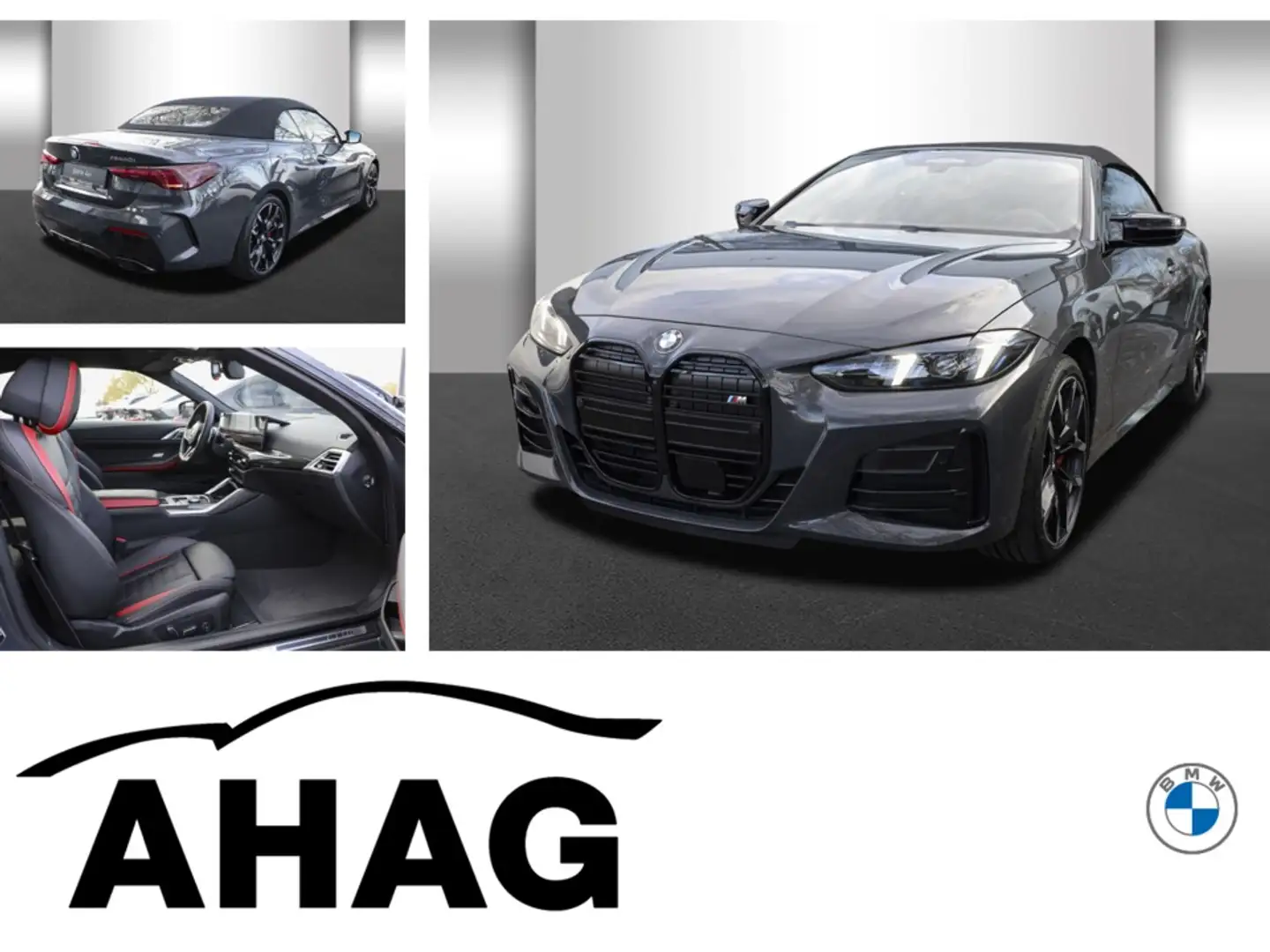 BMW 440 M440i xDrive Cabrio M Sport UPE 97.070 EUR Szary - 1