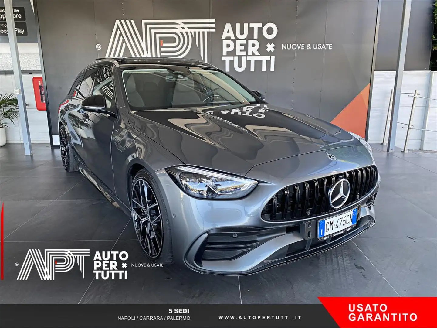 Mercedes-Benz C 220 C SW 220 d mild hybrid Sport Plus auto Grau - 2