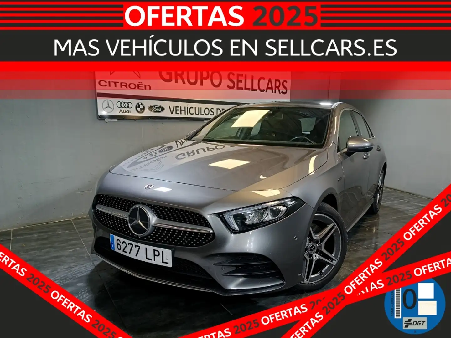 Mercedes-Benz A 250 250e 8G-DCT Gris - 1