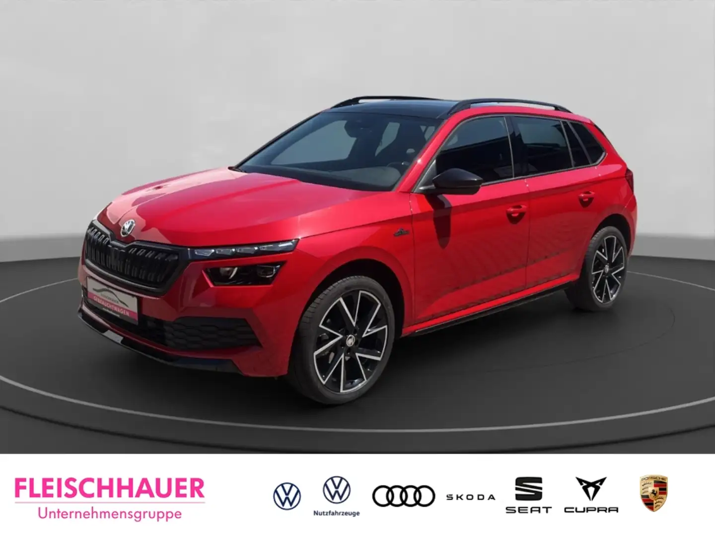 Skoda Kamiq Monte Carlo 1.5 TSI Navi Kamera Kessy Rot - 1