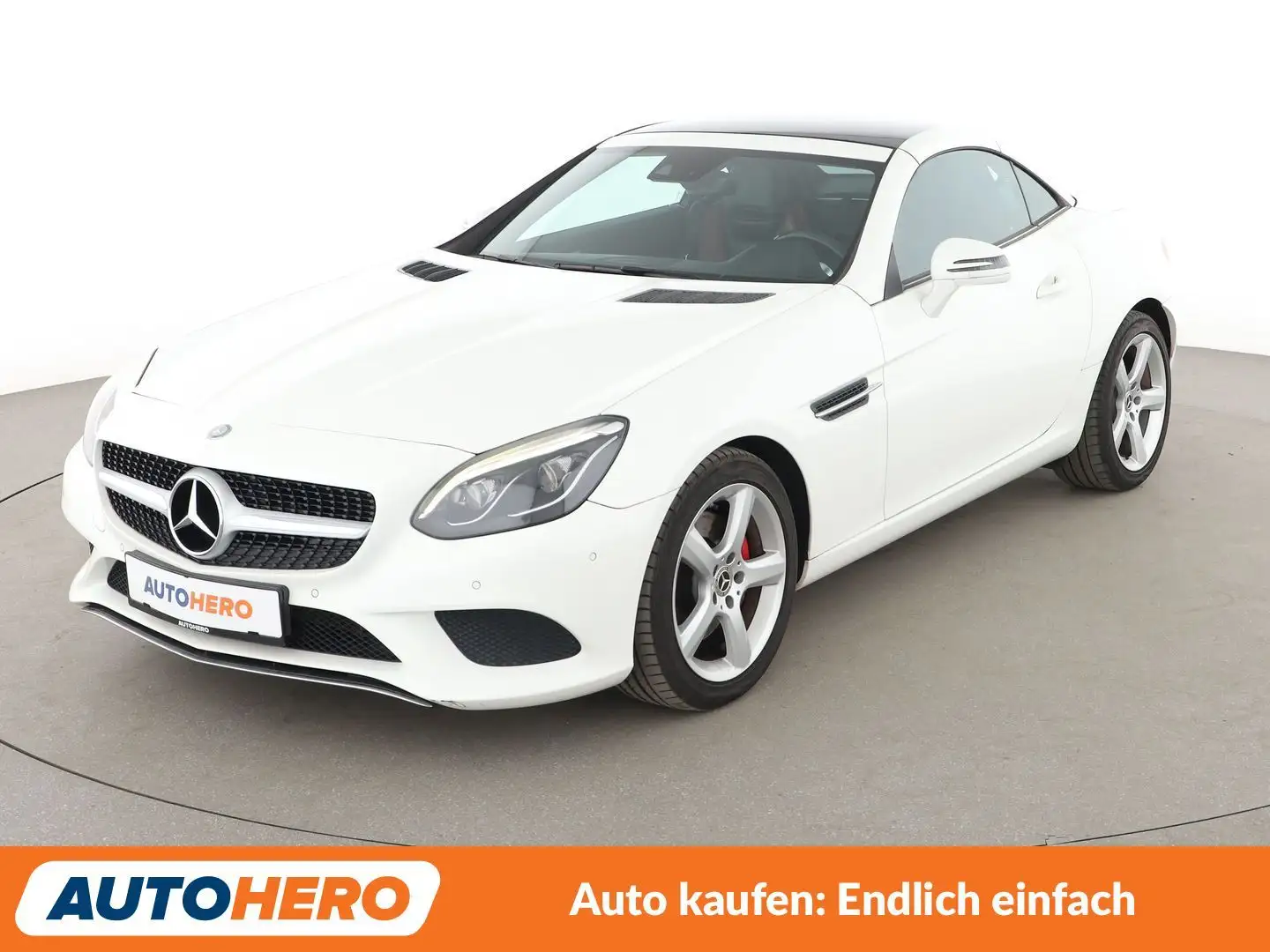 Mercedes-Benz SLC 250 250 d  Aut.*NAVI*PDC*TEMPO*SHZ* Weiß - 1