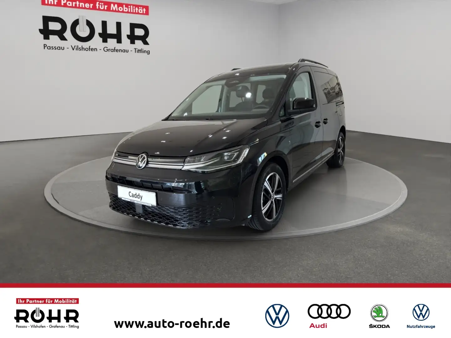 Volkswagen Caddy Life 5-Sitzer Motor: 2.0 l TDI EU6 SCR 4MOTION 90 Schwarz - 1